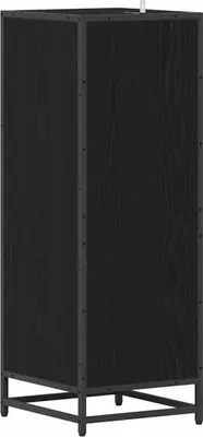 Produktbild von vidaXL Badezimmermöbel-Set Schwarz Eichen-Optik 35 x 37,5 x 100 cm