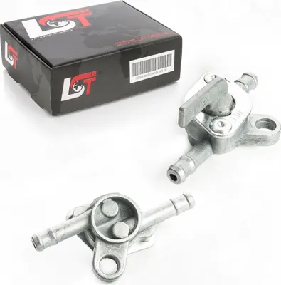 Produktbild von 2x Universal Benzinhahn 6mm Inline Fuel Tank Switch für QUAD DIRT BIKE ATV