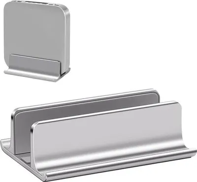 Produktbild von Famanu Laptopständer 3-in-1 Aluminium verstellbar - Silber