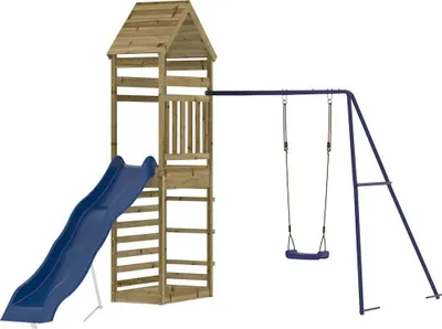 Produktbild von vidaXL Spielturm Imprägniertes Kiefernholz