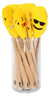 Produktbild von ZASSENHAUS Teigschaber SMILEY2 sortiert, Buche 30,5 cm