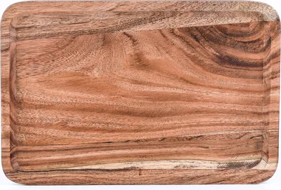 Produktbild von Akazienholz Serviertablett Servierbrett Anea 30x20cm