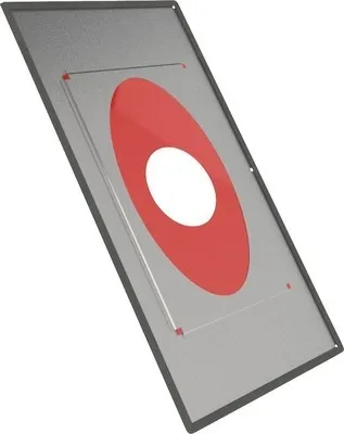 Produktbild von Jeremias DW-ECO Deckenblende 41-55° mit Dampfsperre Ø130mm