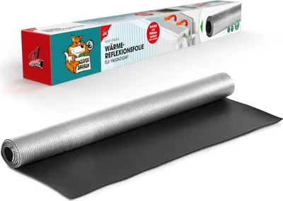 Produktbild von EASYmaxx Wärme-Reflexionsfolie 70x100 cm – Heizkörper Dämmfolie gegen Wärmeverlust
