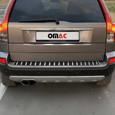 Zdjęcie produktu dla Zderzak ochronny do Volvo XC90 2003-2015 folie z włókna węglowego stal nierdzewna