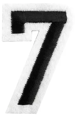 Zahlen Aufbügler 7