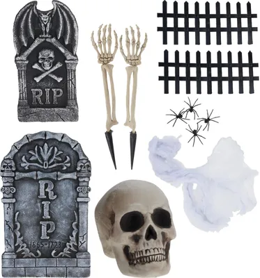 Productafbeelding van Begraafplaats decoratieset Nampook