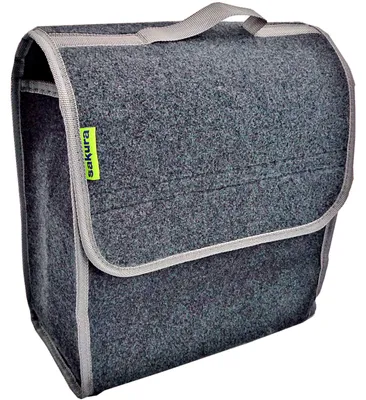 Produktbild von Sakura kleine Kofferraumtasche mit Klappdeckel für Pkw und andere Fahrzeuge SS52
