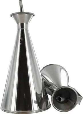 Produktbild von Edelstahl-Ölflasche tropffrei - 500ml - G&R