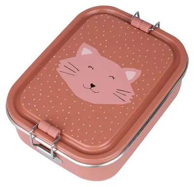 Zdjęcie produktu dla Trixie Baby 59-222, Pojemnik na lunch, Dziecko, Wielobarwny, Silikon, Stal nierdzewna, Obraz, Prostokątny