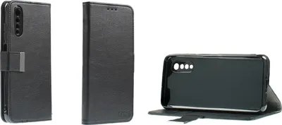 Immagine prodotto di caseroxx Custodia per cellulare compatibile con Cubot X70 Custodia a portafoglio Bookstyle-Case in nero
