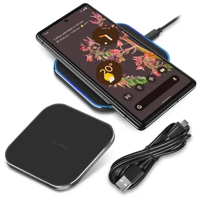 Produktbild von Wireless Für Qi Ladegerät für Google Pixel 10 9a 9 / Pro XL Kabellos Ladestation 15W