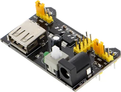 Produktbild von Stromversorgungsmodul für Breadboards, Typ MB102 - 3.3V, 5V