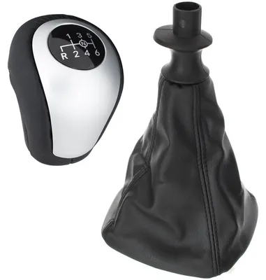 Produktbild von Schaltknauf 6-Gang Schaltmanschette + Rahmen für Mercedes W447 2014-2022