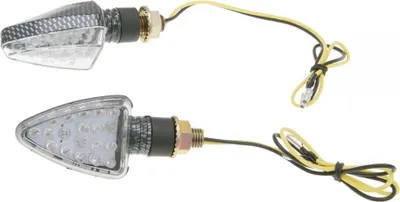 Image de 101_Octane Jeu de clignotants M10 LED Carbon-Look Mini, court