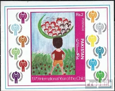 Produktbild von Briefmarken Pakistan 1979 Mi Block5 (kompl.Ausg.) postfrisch Kinder