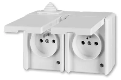 Immagine prodotto di 5518-2029 B Presa doppia, IP 44