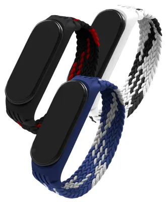 Zdjęcie produktu dla Zestaw: 3x opaska ChronSmarta do smartband'a Xiaomi Mi Band 3 / 4 / 5 / 6
