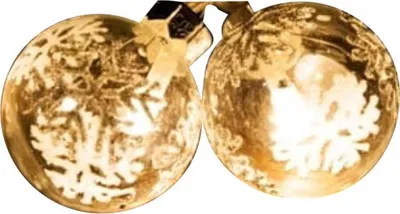 Image de Lumières de sapin de Noël 16 led Boules en verre