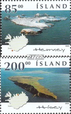 Produktbild von Briefmarken Island 2003 Mi 1047-1048 (kompl.Ausg.) postfrisch Inseln