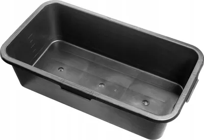 Obrázek produktu pro Box na maltu KADAX, žlab na maltu pro staveniště, čtvercový plastový žlab na cement