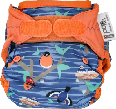 Produktbild von Close Parent Windelüberzug Überhose Stoffwindeln Newborn Twilight Garden