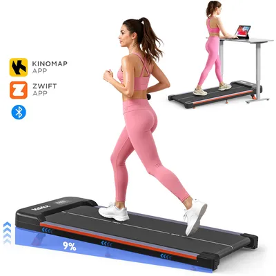 Produktbild von Kehot Walking Pad Laufband mit Fernbedienung & Bluetooth APP, 1–6 km/h, LED Display, kompakt für Zuhause & Büro