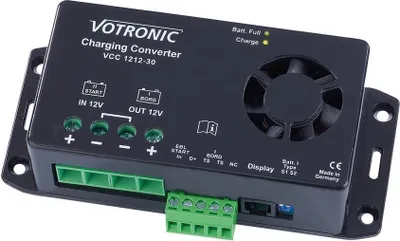 Immagine prodotto di VOTRONIC Ladebooster VCC-1212-30 - 12V / 30A per Gel, AGM, Litio |  Germany