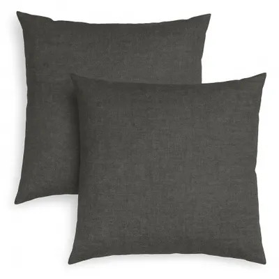 Immagine prodotto di sleepling - Set di 2 cuscini per divano, 40 x 40 cm, cuscino decorativo, cuscino, grigio scuro