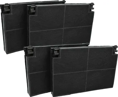 Produktbild von vhbw 4x Aktivkohlefilter Ersatz für Seppelfricke 615004462 für Dunstabzugshaube