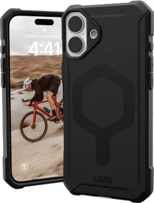 Produktbild von Urban Armor Gear 114447114040, Cover, Apple, iPhone 16 Plus, 17 cm (6.7"), Schwarz