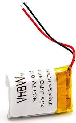 Produktbild von vhbw Akku kompatibel mit Syma S107G, 107G, S108G, S109G, S102G, S111G Modellbau (150mAh, 3,7V, Li-Polymer)