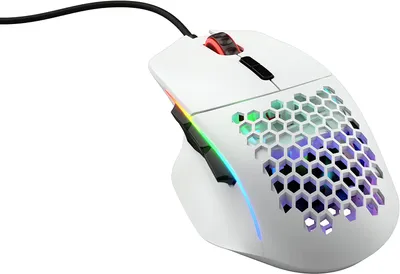 Productafbeelding van Glorious Gaming Model I, rechts, optisch, USB Type-A, 19000 DPI, 1 ms, wit