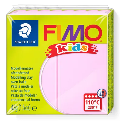 Zdjęcie produktu dla Staedtler 8030025, Glinka do modelowania, Różowy, Dziecko, 1 kol., 110 °C, 30 min