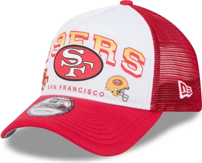 Produktbild von New Era A-Frame Mesh Trucker Cap - RETRO San Francisco 49ers