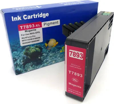 Produktbild von D&C Tintenpatrone ersetzt Epson T7893 Magenta