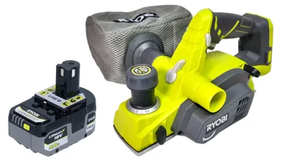 Produktbild von Ryobi R18PL-0 Akku Hobel 18 V 82 mm + 1x Akku 5,0 Ah - ohne Ladegerät