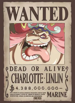 Image de Poster One Piece Wanted Big Mom 38x52cm