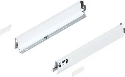 Produktbild von Blum TANDEMBOX Zarge, Höhe N 68 mm, NL 450 mm, links/rechts, für TANDEMBOX intivo/antaro, seidenweiss