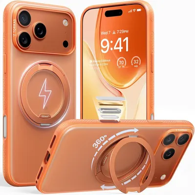Image de Torras Ostand Pro Series Energy Orange pour iPhone 17 Pro Max
