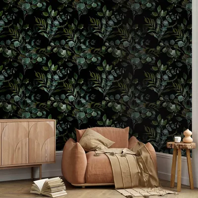 Produktbild von Vlies Tapete - Painted Nature 50x1000 cm Blätter b-C-10091-j-a