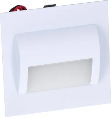Zdjęcie produktu dla Lampa schodowa LED Inga, biała, 1,2 W, 3100 K, ciepła