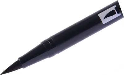 Obrázek produktu pro Dvojitá pera s vláknovým hrotem ABT s kulatým/štětcovým hrotem černá Balení 6 ks