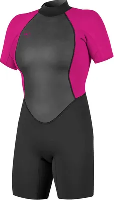 Produktbild von O'Neill Reactor II 2mm Back Zip S/S Spring Neoprenanzüge Damen