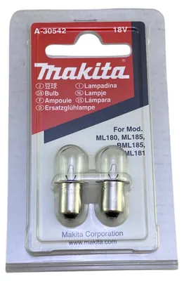Produktbild von Makita A-30542, 18 V, 0.5 A, 2 Stück(e)