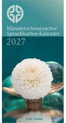 Produktbild von Münsterschwarzacher Spruchkarten-Kalender 2027
