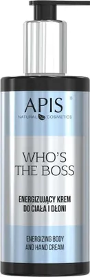 Obrázok produktu pre Osvežujúci krém na telo a ruky od Apis ""Who's the Boss"", 300 ml.
