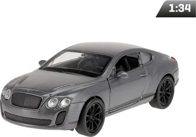 Obrázek produktu pro Model 1:34, Bentley Continental Supersport, stříbrný