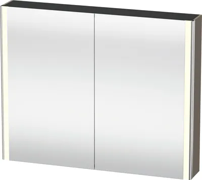 Image de Duravit XSquare armoire de toilette avec éclairage LED, 1000x800x155mm, XS7113089890000
