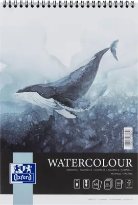 Produktbild von Oxford Watercolour, Kunstdruckpapierblock, 300 g/m², 20 Blätter